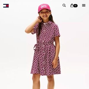 Tommy Hilfiger Kids' TH Monogram Shirtdress